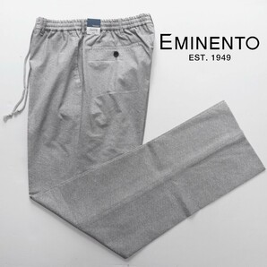 《Eminento エミネント》新品 定価15,400円 春夏 軽量 クールドッツイージーパンツ 快適スラックス LL(W84~90)S0010