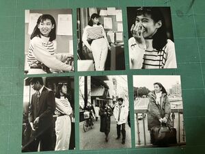 【6枚セット】鈴木保奈美　写真　東京ラブストーリー　織田裕二　昭和タレント