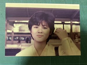 【レア】佐野量子　写真　至近距離　ショートヘア　昭和タレント　80年代アイドル 