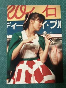 【レア】石野陽子　いしのようこ　写真(当時物) ローラー風　ポニーテール　昭和タレント　80年代アイドル 