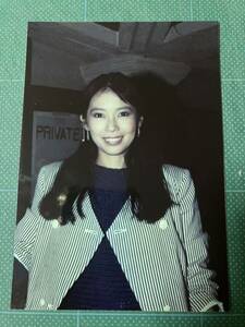 [ ultra rare ] Kuroki Hitomi photograph stripe s Len da- complete eyes line Showa era woman super Showa era star 