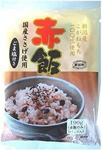 たかの 赤飯 ごま塩付 190g×10