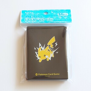 新品 ポケモンカードゲーム デッキシールド プロ ピカチュウ ポケカ スリーブ (管理番号 200)