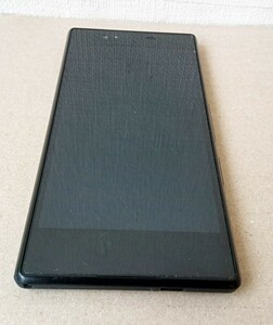 au 京セラ Qua Phone KYV37 本体 ブラック Android5.1.1 動作確認済ネットワーク利用制限 ○