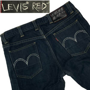 Levis RED リーバイス レッド W33 (約88cm) 廃版 ストレートデニム クロアチア製 デニム パンツ メンズ ジーンズ 