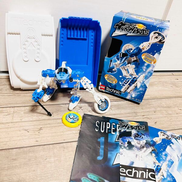 【希少】LEGO レゴ TECHNIC THROW BOTS SKI 8501