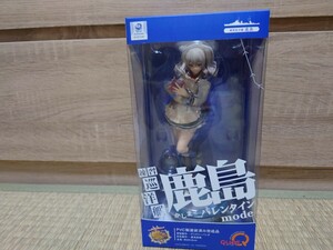 【引越予定につき断捨離中！】フィギュア 1/7スケール 艦隊これくしょん -艦これ- 練習巡洋艦 鹿島 バレンタインmode [キューズQ]