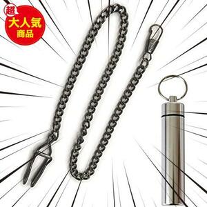 ★高さ87ｍｍ直径19ｍｍ+黒チェーン★ モデルノ ラ テール 溶接棒ケース タングステン 溶接 ケース TIG溶接 溶接棒 収納容器 YM-232-TC