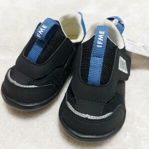 IFME 14㎝　新品　イフミー　シューズ　内履き 靴 スニーカー 黒