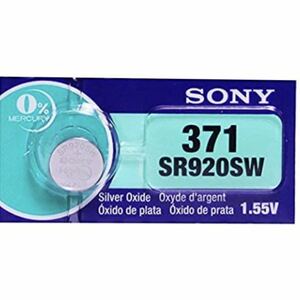 [ free shipping ]SONY acid . silver battery SR920SW 1 pcs 1 piece set button battery battery 