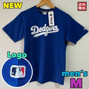 新品　MLB ドジャース　Tシャツ　Dodgers ブルー　Mサイズ　 半袖 MLB公式 大谷翔平
