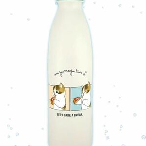 【新品】mofusand炭酸飲料対応ボトル・水筒 530ml【ピザ】