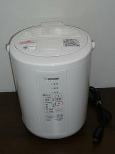 【中古美品】象印/ZOJIRUSHI スチーム式加湿器：EE-RR35/2021年製★蒸気式/木造和室6畳・プレハブ洋室10畳/動作品