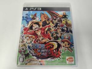 【240430-19】 PlayStation3 / PS3 / プレステ3 ONE PIECE ワンピース UNLIMITED WORLD R ワンピース アンリミッドワールド 