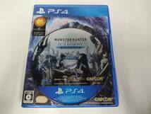【240424-1】 PlayStation4 / PS4 / プレステ4 MONSTER HUNTER WORLD ICEBORNE MASTER EDITION_画像4