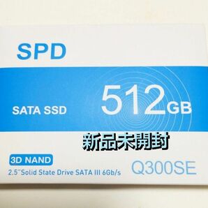 【SSD 512GB】 国内メーカー SSD SPD Q300SE-512 内蔵用SATA PS4対応 新品 その2