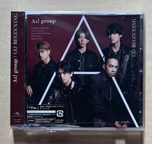 CD イベント応募シリアルなし Aぇ! group 《A》BEGINNING 通常盤 ABEGINNING 正門良規 末澤誠也 草間リチャード敬太 小島健 佐野晶哉