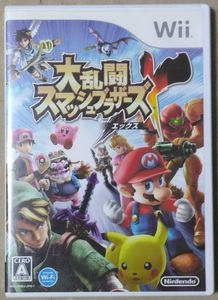 Wii 大乱闘スマッシュブラザーズX 【中古・説明書なし】即決