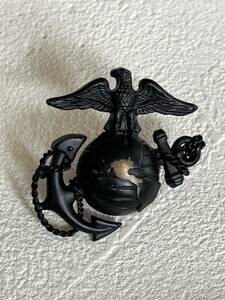 米軍放出 アメリカ海兵隊 帽章 下士官用 Marine Corps Service Cap Device, Enlisted 階級章 バッジ