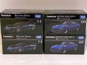 新品未開封【M187】トミカプレミアム 4台 14 マクラーレン セナ 09 日産 フェアレディZ TOMICA トミカ　タカラトミー　TAKARA TOMY