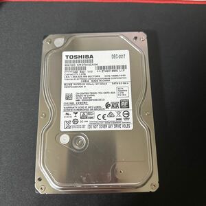 B3:（動作保証/AVコマンド対応/使用0時間）SATA 3.5インチHDD 1TB TOSHIBA DT01ACA100