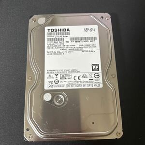 B10:（動作保証/AVコマンド対応/使用0時間）SATA 3.5インチHDD 1TB TOSHIBA DT01ACA100