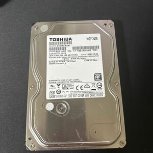 B11:（動作保証/AVコマンド対応/使用0時間）SATA 3.5インチHDD 1TB TOSHIBA DT01ACA100