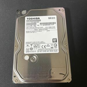 B17:◇動作保証/AVコマンド対応◆使用0時間 TOSHIBA SATA 3.5インチHDD SATA 1000GB DT01ABA100V 1TB