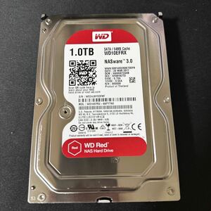 B33:（動作保証/AVコマンド対応/使用0時間）SATA 3.5インチHDD WDC WD10EFRX 1TB 1000GB