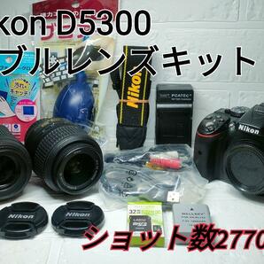 ★美品★Nikon ニコン D5300 ダブルレンズキット