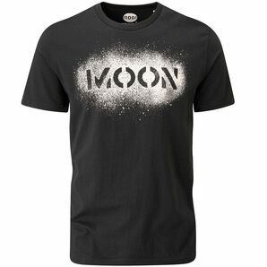 ★新着 moon Chalk T-shirts ムーン オリジナル チョーク Tシャツ 粉末 Moonロゴ 黒 black S クライミングウェア ボルダリングウェア NEW
