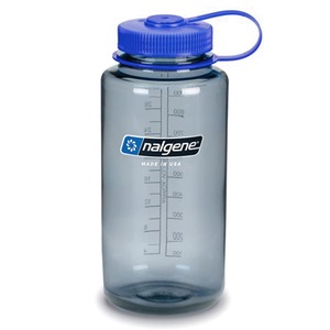 NALGENE ナルゲンボトル Tritan 広口 1.0L [ グレー ] キャンティーン 水筒 トライタン 1L 1リットル