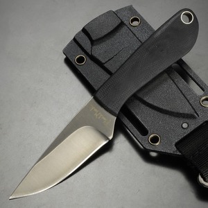 ベンチマーク ネックナイフ カラビナ付きシース BMK001 シース付き アウトドアナイフ