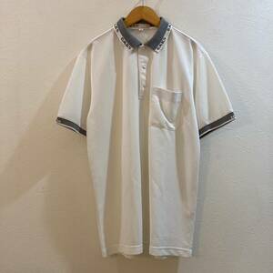DAKS/ダックス 半袖ポロシャツ ホワイト 白 メンズ 95