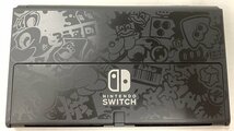 E103★ 任天堂 Nintendo Switch 本体 有機ELモデル / スプラトゥーン３ エディション 中古 動作確認 初期化済み NSW ★_画像3