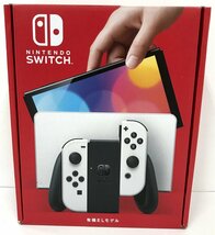 E099★ 任天堂 Nintendo Switch 本体 有機ELモデル / Joy-Con (L) (R) ホワイト 中古 動作確認 初期化済み NSW ★_画像7