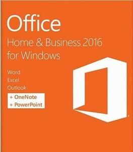 Microsoft Office Home and Business 2016 for windows 1PC対応 認証完了までサポート Microsoft公式サイトからダウンロード