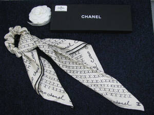 * не использовался товар *CHANEL Chanel заколка-резинка шарф AA8028 лента заколка-резинка 