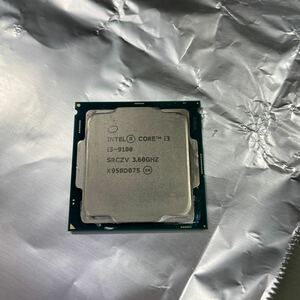 Intel CPU i3-9100