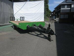KG48 IHI Star all-purpose trailer TMT5020S maximum loading capacity 5000kg oil pressure going up and down combine trailer traction double tire transportation rice transplanting machine tractor 