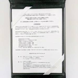 【稼働品】ルノータス RENAUTUS JAL LIMITED EDITION オリジナルウォッチ 日本製クォーツ 電池式 本牛革 腕時計 ブラック 黒文字盤 ①の画像9