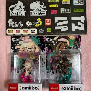 amiibo スプラトゥーン Nintendo テンタクルズセット　ヒメ　イイダ　ゆうパック送料込み