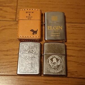 ZIPPO ジッポー3個 オイルライター1個 セット