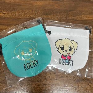 岩田剛典 ARTLESS キャラクター ROCKY ロッキー ミニ 巾着 2枚セット