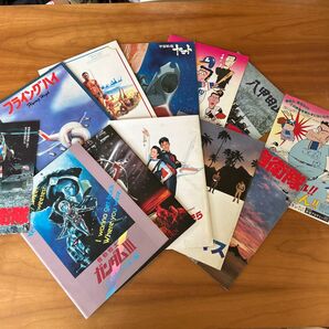 【昭和作品、昭和レトロ】映画パンフレット 戦メリ、戦国自衛隊、八甲田山など邦画作品他10作品+チラシ2作品、合計12点セット