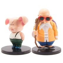 ■ ドラゴンボール ☆【ウーロン&亀仙人】■ 約16cm 1.1kg 海外限定 漫画風 PVC 箱なし_画像8