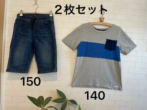 Gap Kids Tシャツとハーフパンツのセット/140 150