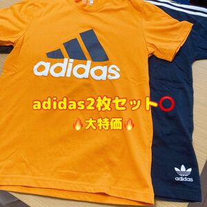 大特価　adidas アディダス 半袖 Tシャツ 半袖Tシャツ　２点セット　レディース　