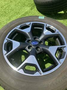 Subaru ENKEI GT3 XV Genuine alloy wheelsTiresset17 Inch:1本【left後】