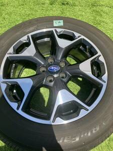 Subaru ENKEI GT3 XV Genuine alloy wheelsTiresset17 Inch:1本【right後】